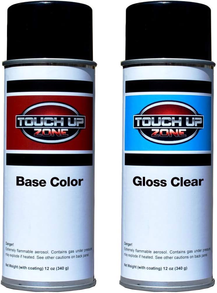 Touch Up Zone Aerosol Paint & Clear - Toyota Celestial Silver 1J9