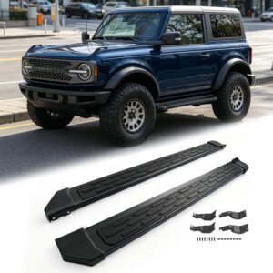 Dermon Running Boards for 2021-2026 Ford Bronco 2-Door