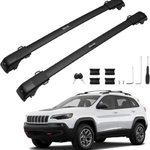 Powerty 300LBS Roof Rack Cross Bars for Jeep Cherokee