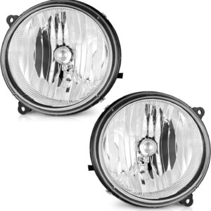 WEELMOTO Headlights for 2005-2007 Jeep Liberty