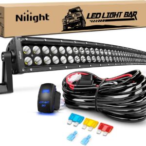 Nilight 240W LED Light Bar Kit for Off-Road Vehicles