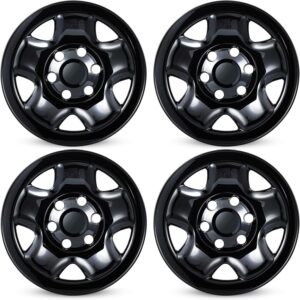 Gloss Black Wheel Skins for 2005-2024 Toyota Tacoma
