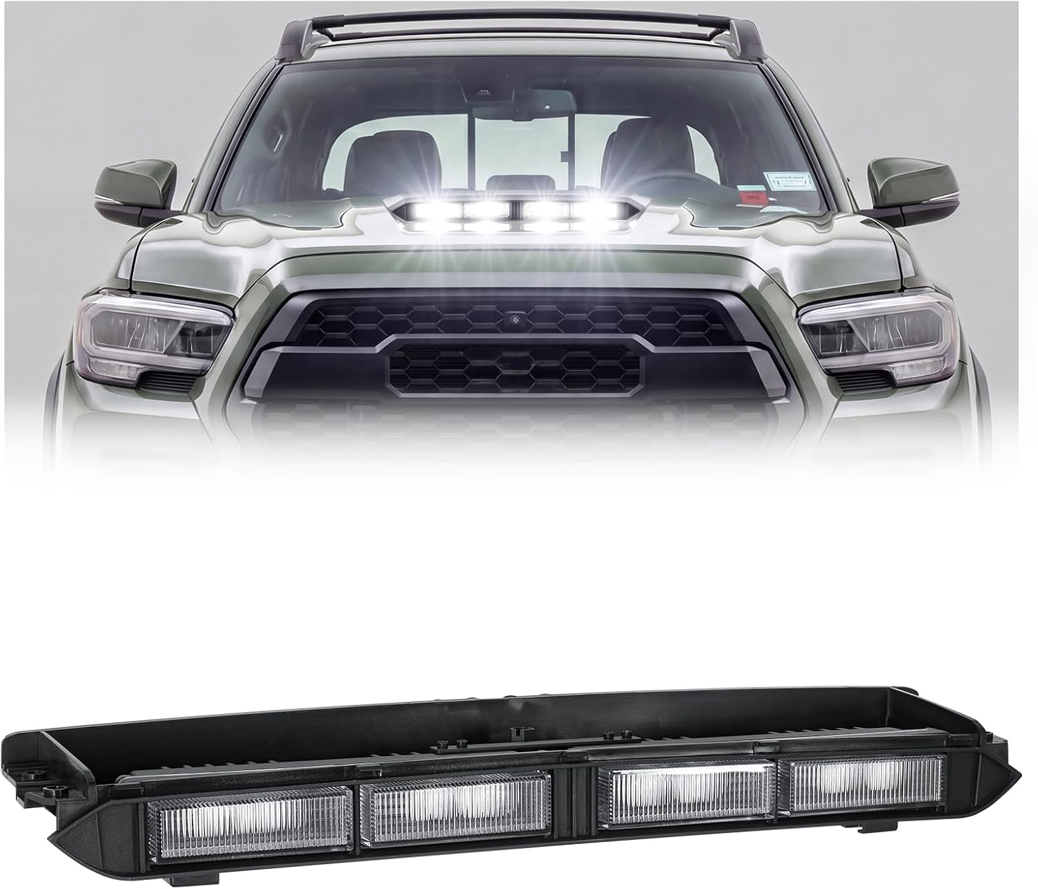 LED Hood Scoop Lights for 2016-2023 Toyota Tacoma