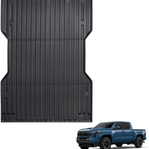 2024-2026 Toyota Tacoma 6ft Bed Mat – Heavy Duty Black Liner