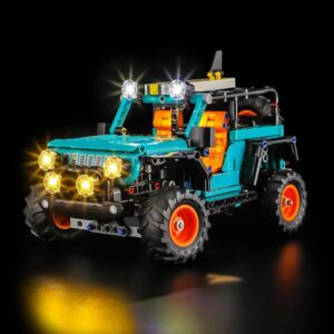 LED Light Kit for LEGO 42227 Jeep Wrangler
