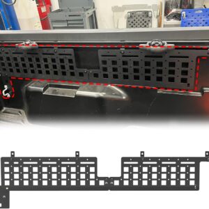 Truck Bedside Molle Panel for 2024-2026 Toyota Tacoma
