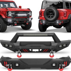 Bronco Bumper Combo, Ford Bronco 2021-2026 | Steel Off-Road Bumpers