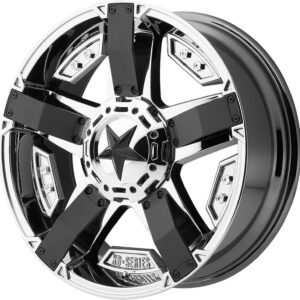 Rockstar XD811 PVD Wheel 20x9 Black Accent