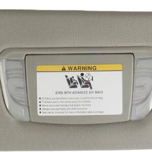 Gray Sun Visor Set for 2016-2023 Toyota Tacoma (PEVAST)