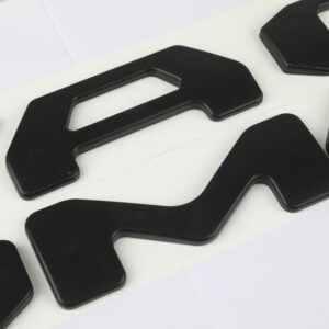 Red 3D Truck Tailgate Letters for 2016-2023 Tacoma
