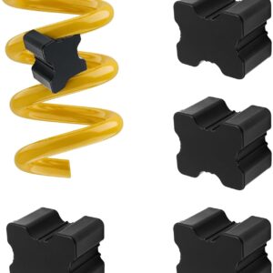 4PCS Heavy-Duty Rubber Spring Spacers for Cars