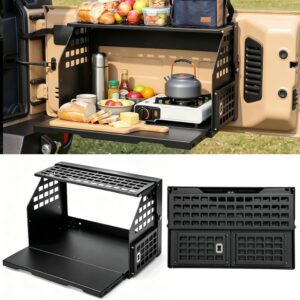 Jeep Wrangler Tailgate Table - Aluminum Camping Table
