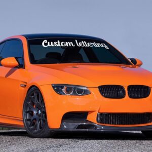 Custom Car Windshield Decal - Personalized Vinyl Sticker