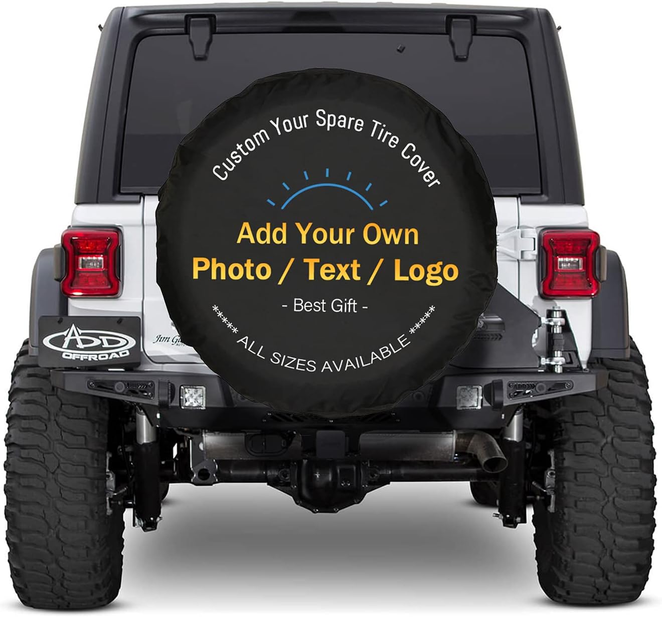 Custom Spare Tire Cover - Personalized RV Wheel Cover