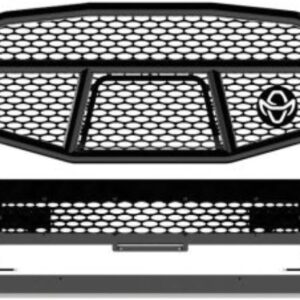 Midnight Bumper w/ Grille Guard for 2021-2023 F-150