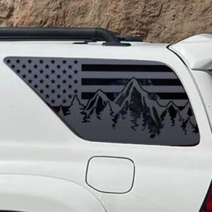 USA Flag Decals for 2003-2009 4Runner Rear Windows