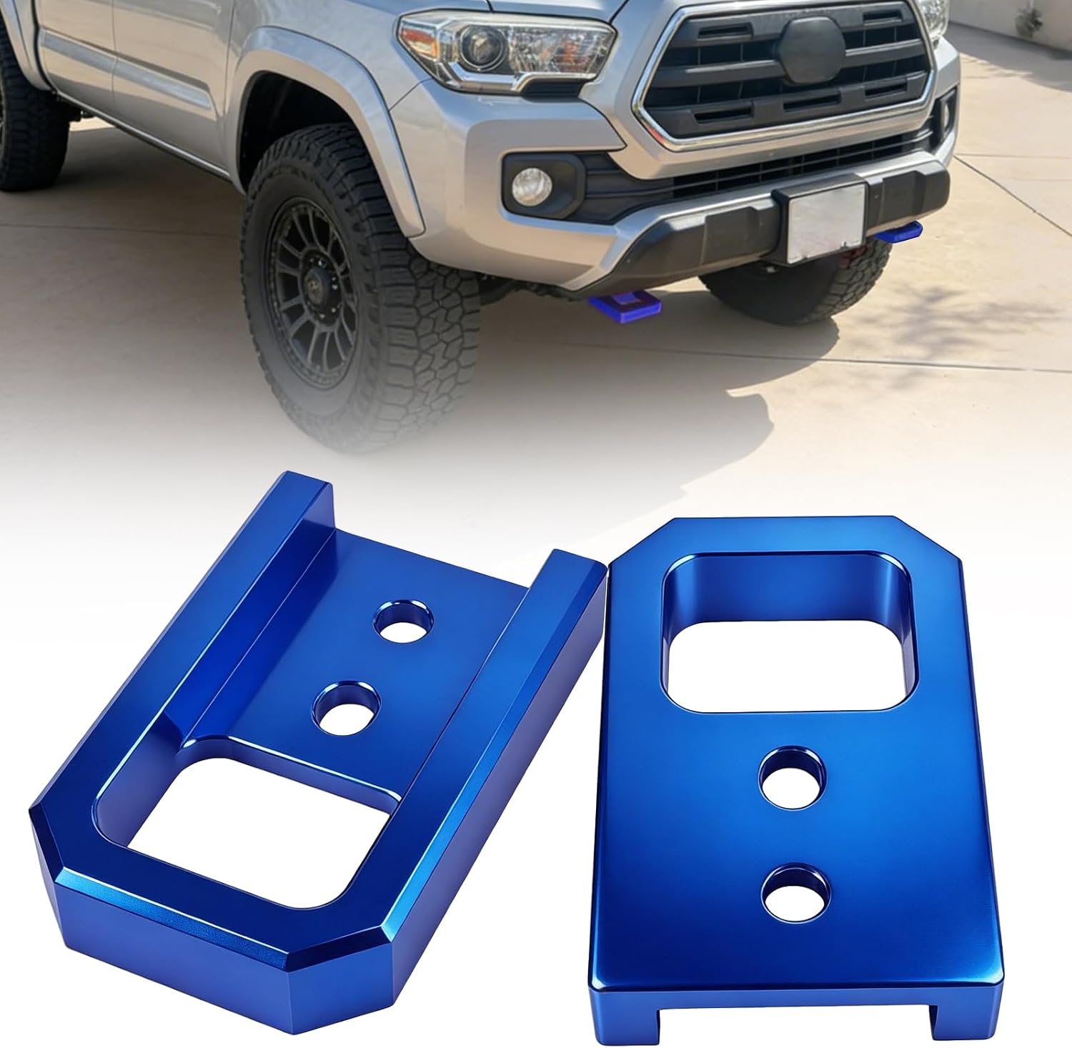 Aluminum Front Tow Hooks for Toyota Tacoma & 4Runner