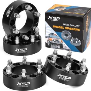 KSP 6x5.5 Wheel Spacers 2" for Chevy/GMC/Ram 2PCS