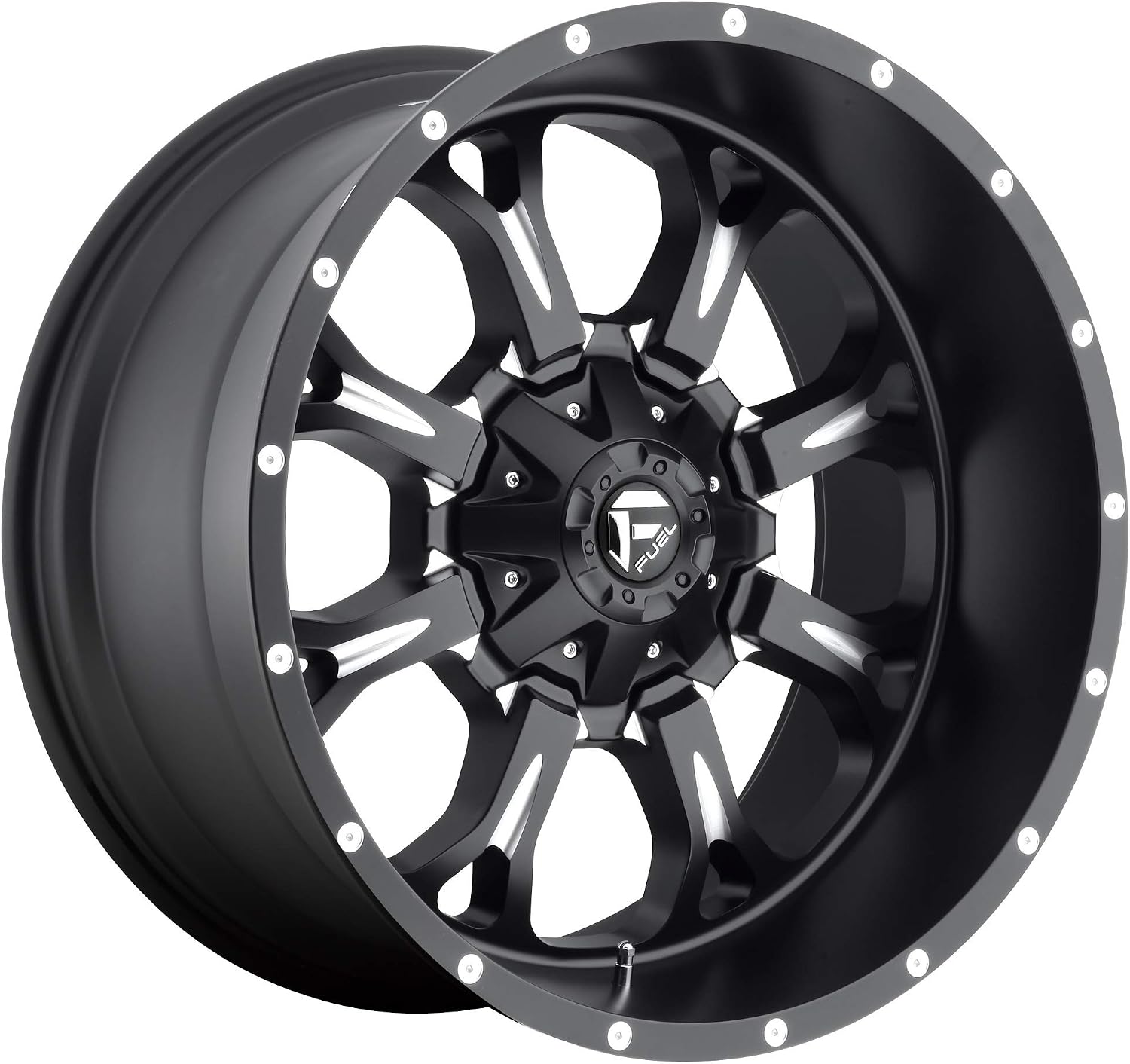 FUEL D517 Matte Black Wheels 20x10 Off-Road