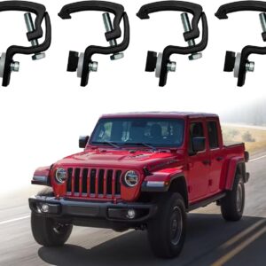 4-Pack Truck Bed Clamps for Jeep Gladiator & Tacoma