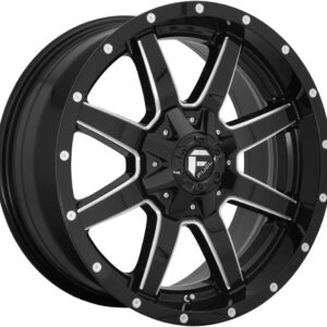 FUEL D610 Maverick Wheel 20x10 -24mm Gloss Black