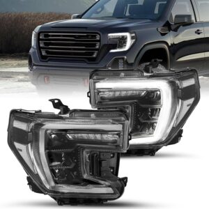 JSBOYAT LED Headlights for 2019-2021 GMC Sierra 1500