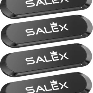 SALEX 4-Pack Magnetic Phone Mounts - Black