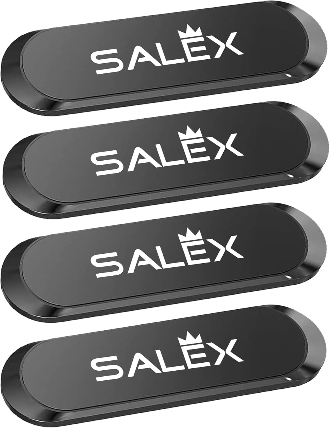 SALEX 4-Pack Magnetic Phone Mounts - Black
