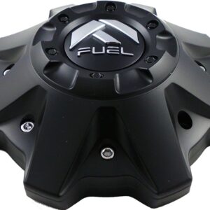 FUEL Matte Black Chrome Wheel Center Cap - 1002-53B
