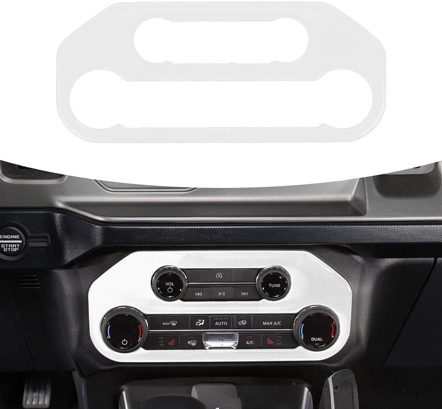 RAZPOY AC Switch Panel Cover for Ford Bronco 2021-2026