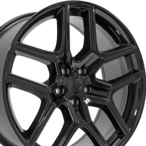 OE Wheels FR73 20in Rims - Black, 5x114.3, Set of 4