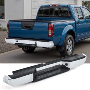 VRC Chrome Steel Rear Bumper for 2005-2021 Nissan Frontier