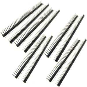 40-Pin Right Angle Male Header 2.54mm Pitch - 10pcs