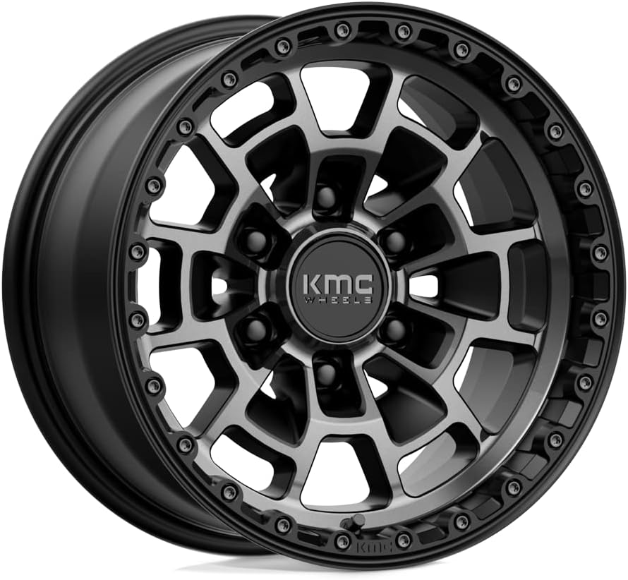 KMC Wheels Summit KM718 16x8 Black GTCC