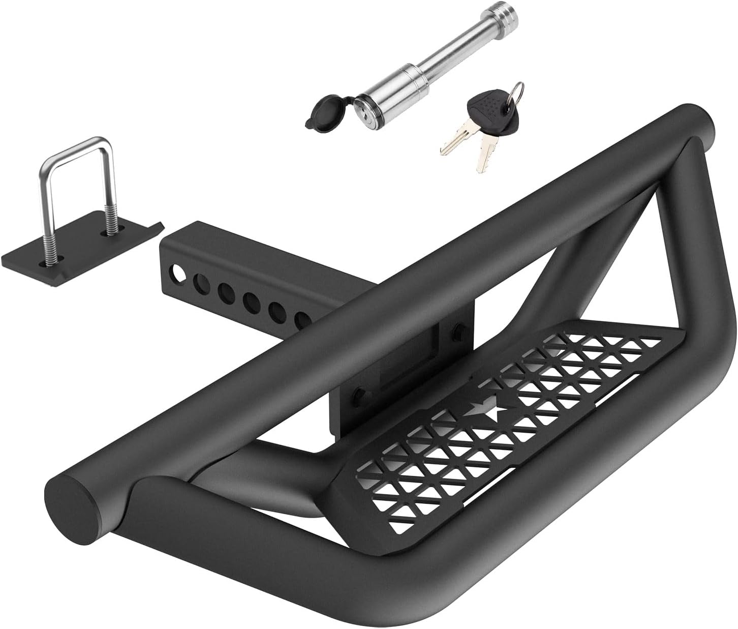 MusixiA Heavy-Duty Hitch Step, 2" Receiver, 350 lbs Capacity