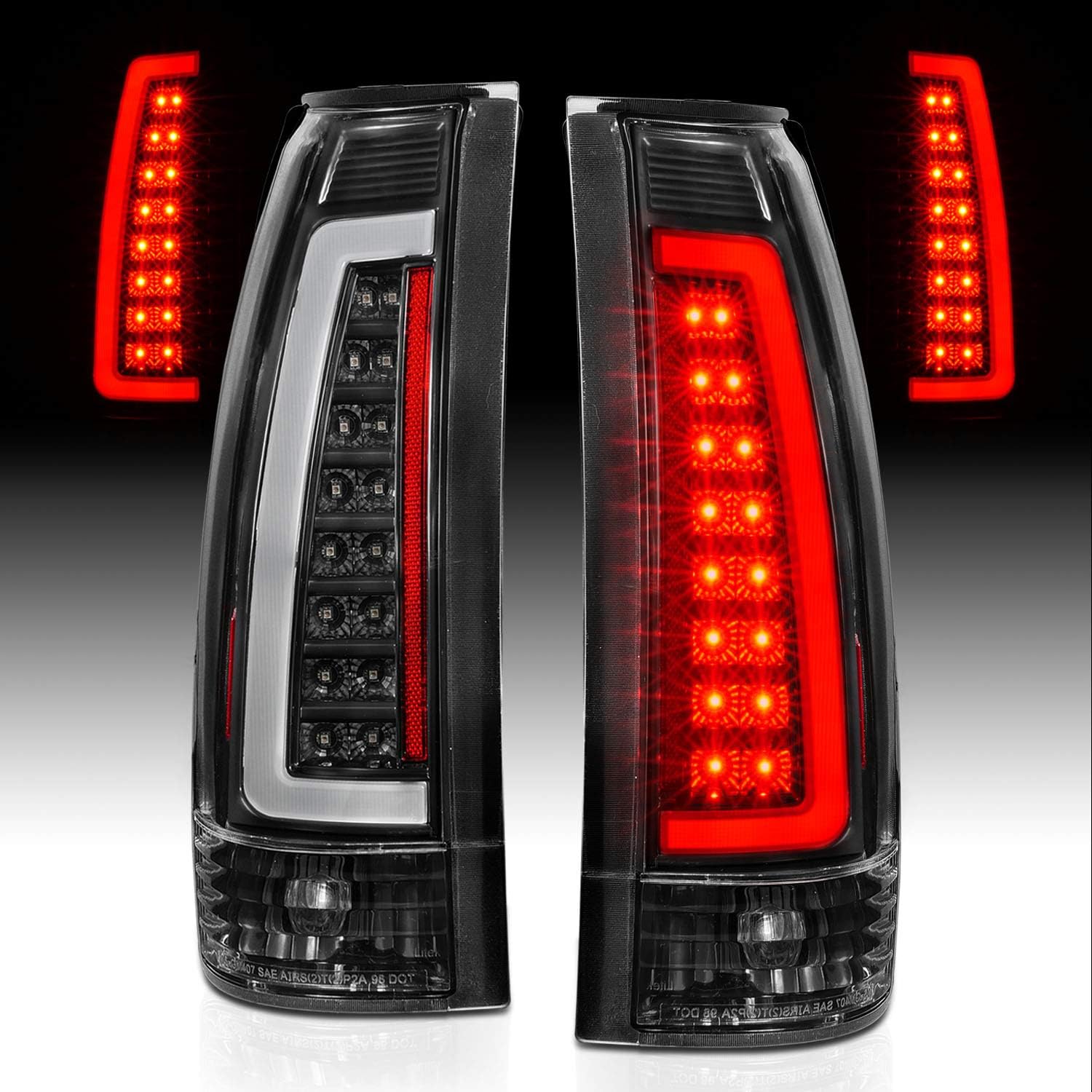 AmeriLite LED Tail Lights for 88-99 Chevy/GMC Pickup