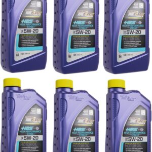 Royal Purple HPS 5W20 Oil, 6 Qt Case