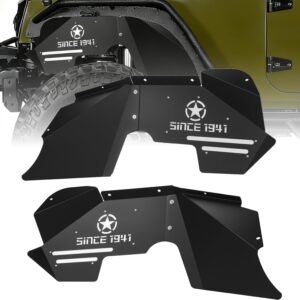 Jeep Wrangler JK/JKU Inner Fender Liners, 2007-2018