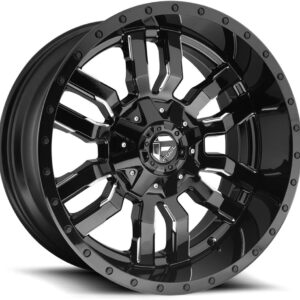 FUEL OFF-ROAD Sledge Wheel 20x10 Black -19 Offset
