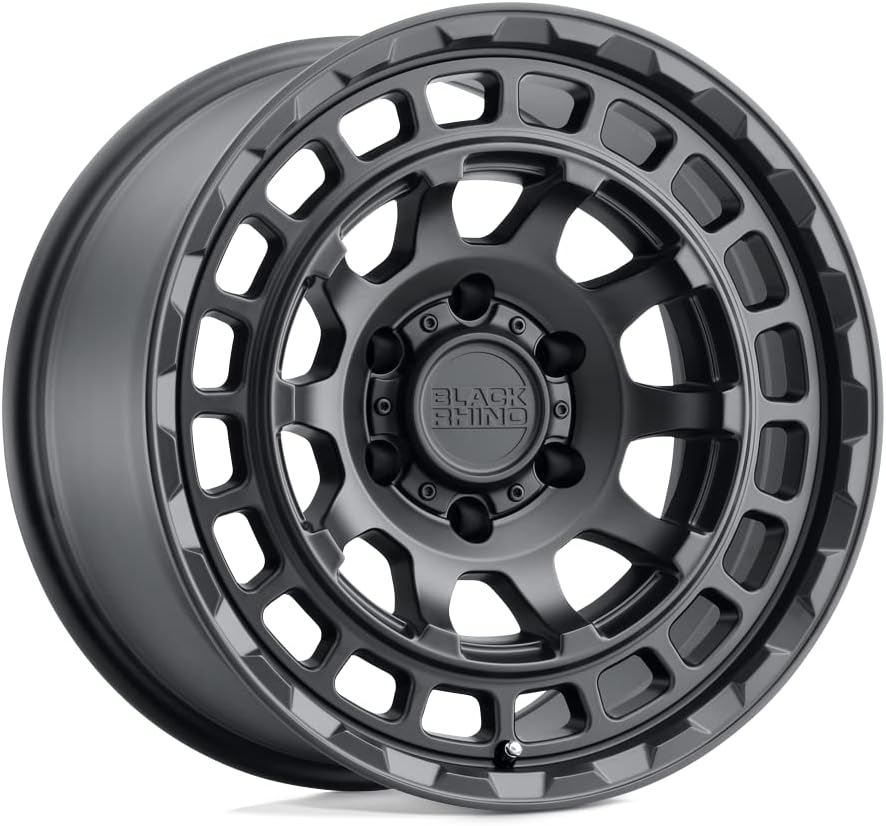 Black Rhino Chamber 16x8 Matte Black Wheels