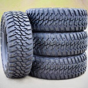Kanati Mud Hog M/T Tires (4) 37x12.50R20 LRE BSW
