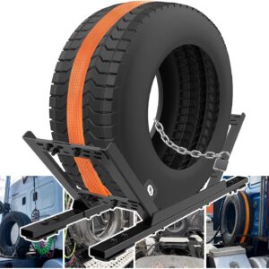 Upgraded Truck Spare Tire Rack - Adjustable & Secure