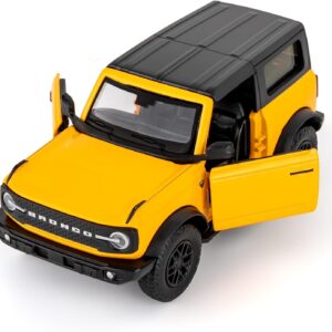 Ford Bronco Badlands 1:36 Diecast Toy Car - Yellow