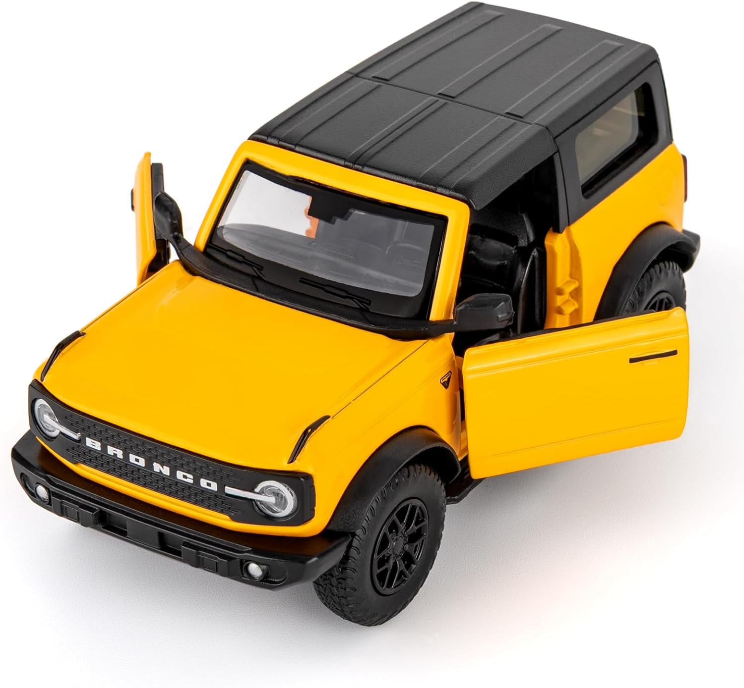 Ford Bronco Badlands 1:36 Diecast Toy Car - Yellow