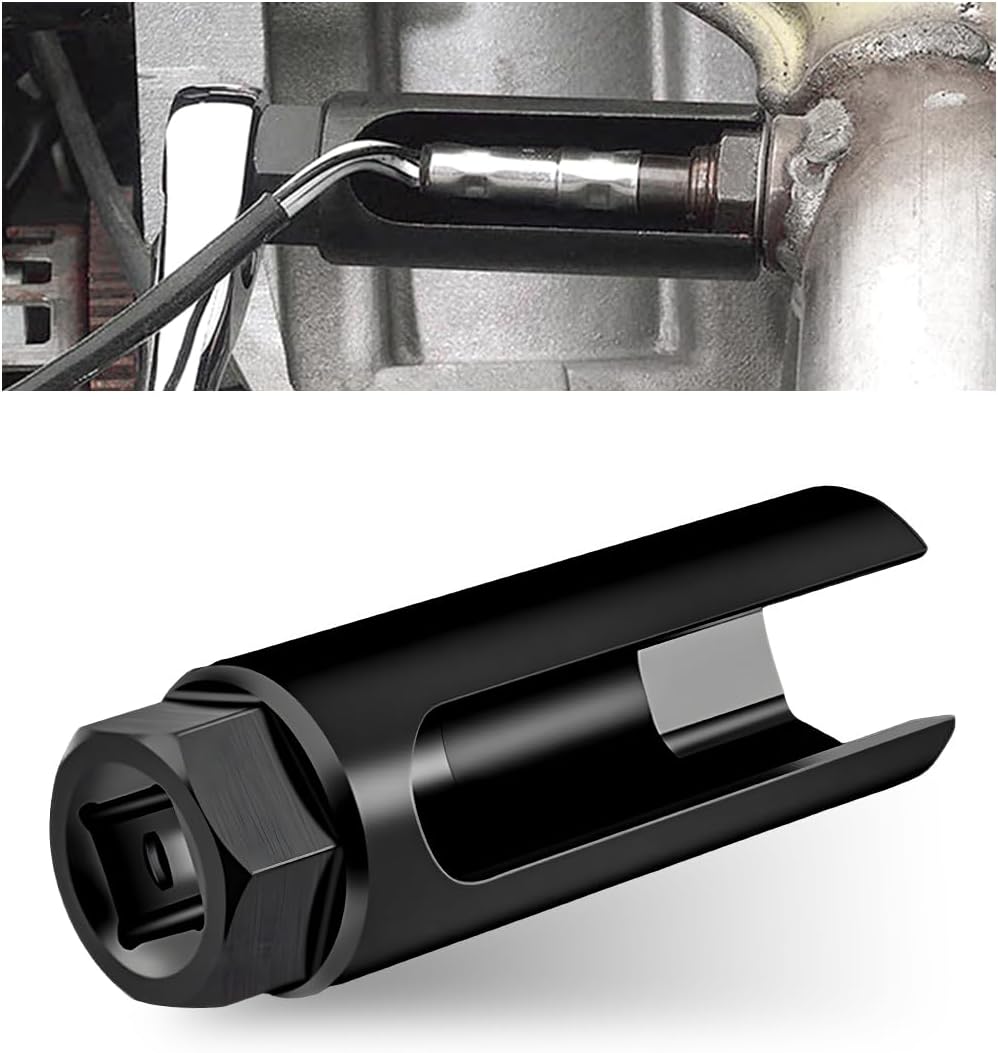 1/2" O2 Sensor Socket, 7/8" 6-Point, Heavy-Duty CV Steel