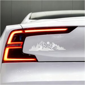 Reflective Snow Mountain Car Sticker - Deaelf