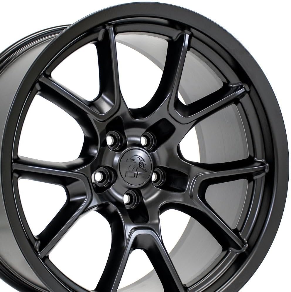 OE Wheels DG21 20" Rim Fits Challenger 5x115 Satin Black
