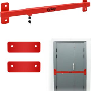 Commercial Outswing Door Security Lock Bar 32-42"