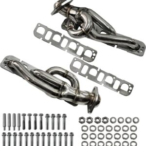 Stainless Shorty Headers for 2009-2023 Dodge Ram 1500 5.7L HEMI