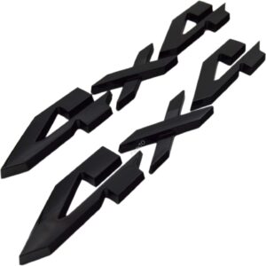 4x4 Decal Emblem Set for Ram 1500-4500 & Jeep Models 2019-2025